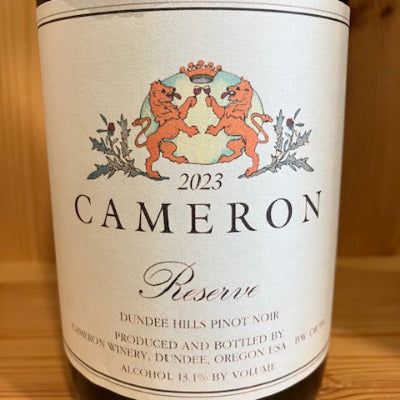 Cameron 2023 Pinot Noir Reserve Dundee Hills
