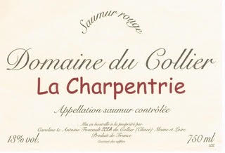 Domaine du Collier 2021 Saumur  Rouge La Charpentrie