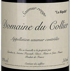 Domaine du Collier 2021 Saumur Rouge La Ripaille, Loire Valley