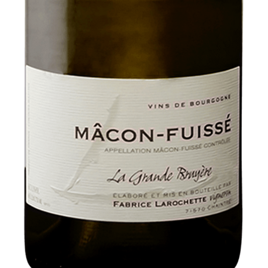 Fabrice Larochette 2023 Macon-Fuisse La Grande Bruyere, White Burgundy, France