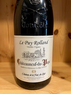 Font du Loup 2023 Le Puy Rolland Veilles Vignes, Chateauneuf-du-Pape, So. Rhone Valley