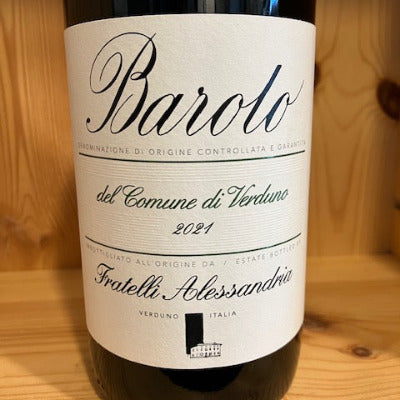 Fratelli Alessandria 2021 Barolo del Comune di Verduno