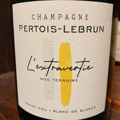 Pertois Lebrun Blanc de Blancs Champagne Grand Cru L'Extravertie
