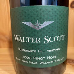 Walter Scott 2023 Pinot Noir, Temperance HIll Vineyard