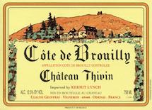 Ch. Thivin 2023 Cote de Brouilly, Cru Beaujolais, France