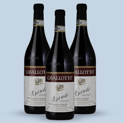 Cavallotto 2019, 2020, 2021 Barolo Bricco Boschis Vertical (1 bottle each)