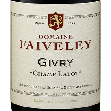 Domaine Faiveley 2022 Givry Champ Lalot Rouge