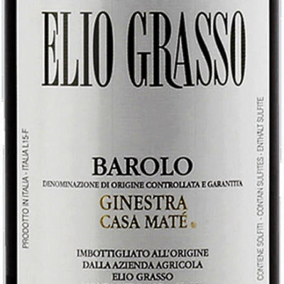 Elio Grasso 2021 Barolo Ginestra Casa Mate