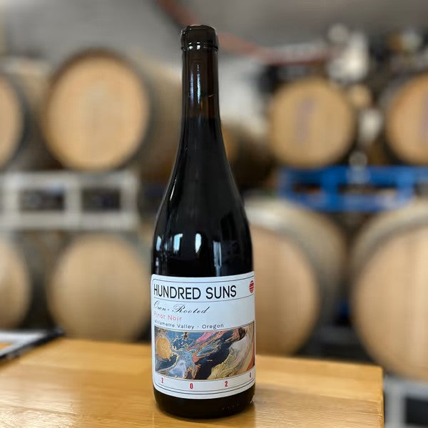 Hundred Suns 2024 Pinot Noir, Own Rooted, Willamette Valley, OR (6 pack minimum)