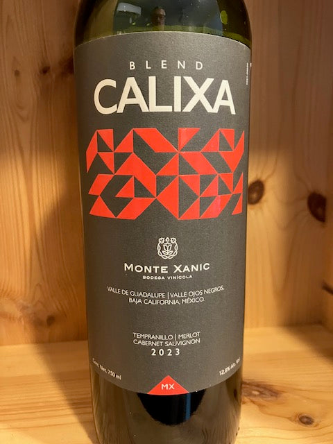2023 Monte Xanic, Red Blend “Calixa” Valle de Guadalupe and Ojos Negros, Baja