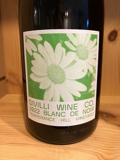 Sivilli Wine Co. 2022 Blanc de Noirs Temperance Hill