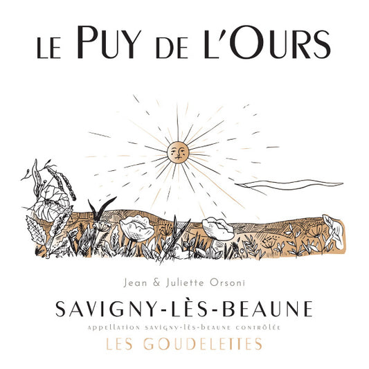 Puy de L’Ours 2024 Savigny-les-Beaune Blanc, Les Goudelettes
