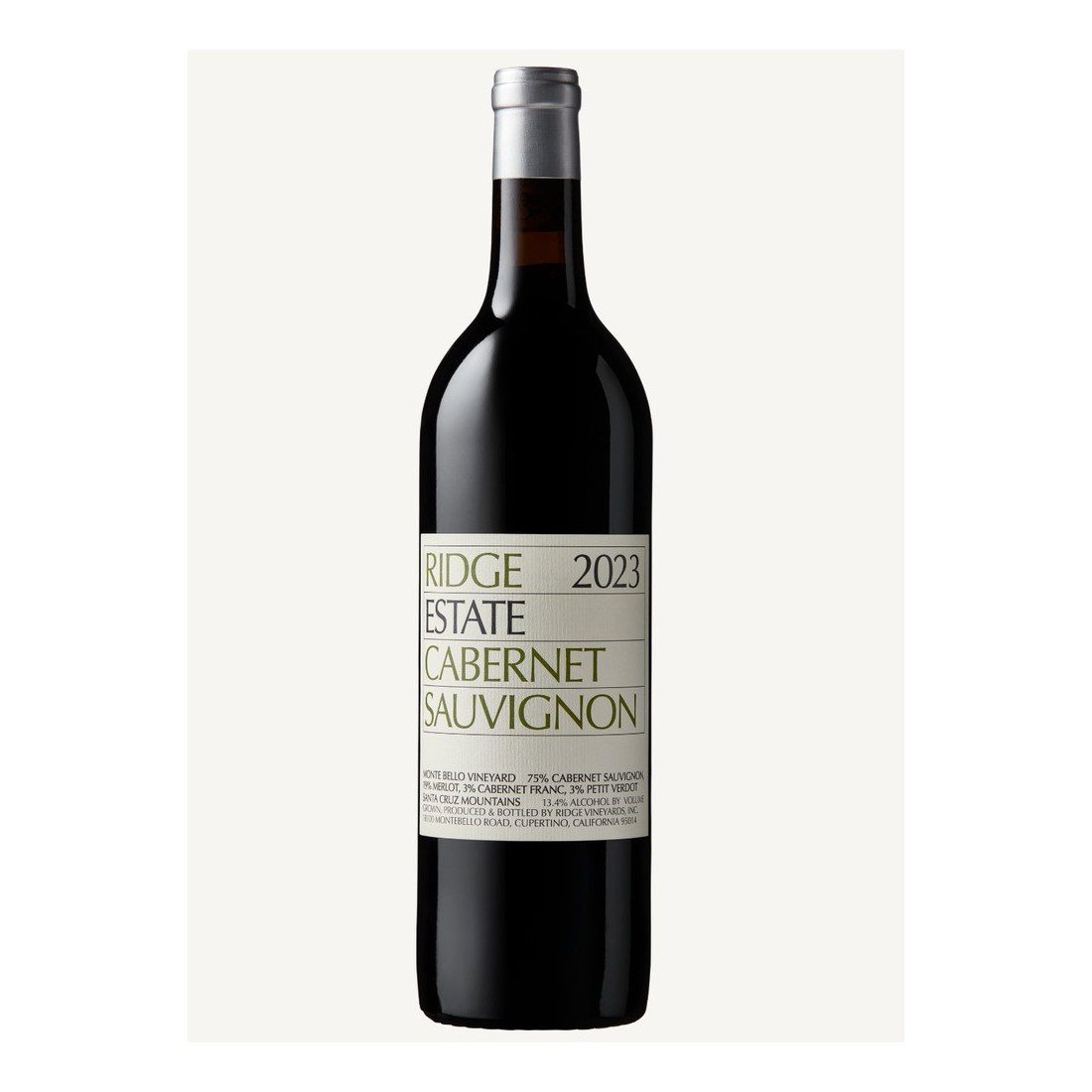 Ridge 2023 Cabernet Sauvignon, Santa Cruz Mountains, CA