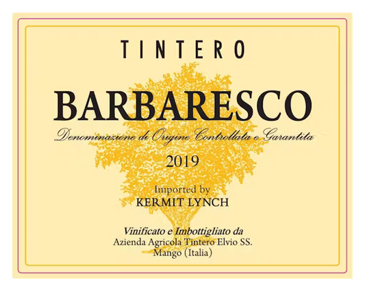 Elvio Tintero 2021 Barbaresco