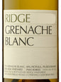Ridge 2021 Grenache Blanc Adelaida Vineyard