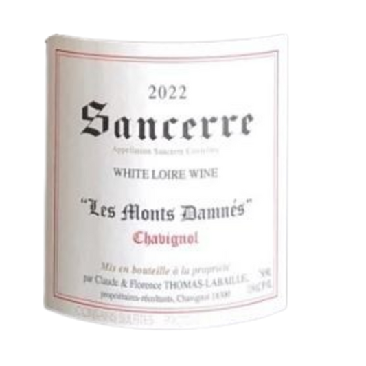 Thomas Labaille 2023 Sancerre Blanc Les Monts Damnes